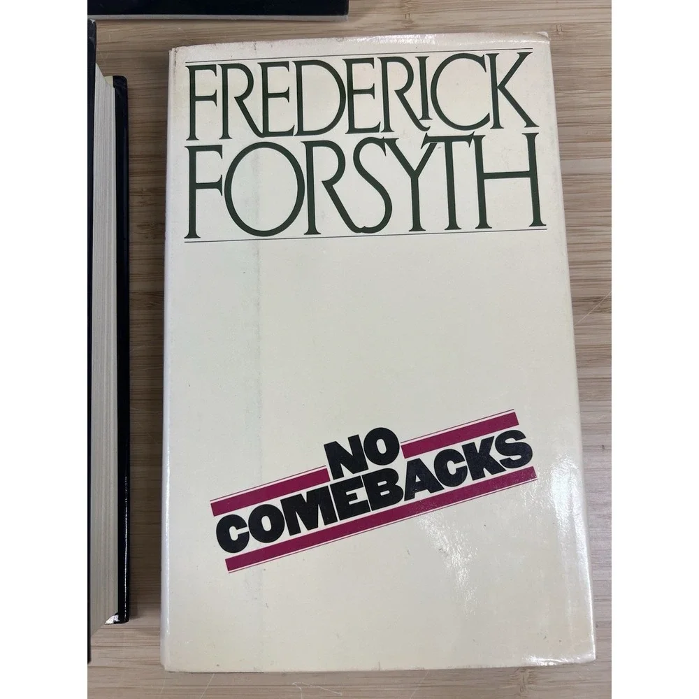 Frederick Forsyth Thriller Hardcover Books Lot‎ 3 w/ Dust Jackets